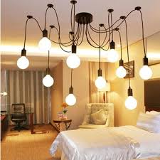 12 Lights Edison Retro Spider Pendant Light Lighting Ac 110 240v Alex Nld Lighting Pendant Light Ceiling Lights