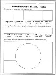 Formshading Practicesheet Pt1 Jpeg 2256 3011 Art Lessons Middle School Art Worksheets High School Art Lessons
