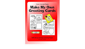 Follow these simple steps to create your own business card for free in a few minutes: Make My Own Greeting Cards Color Cut And Paste Franzwa Carrie 9781478247333 Amazon Com Books