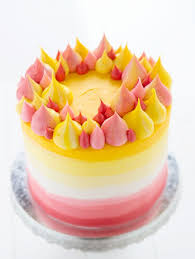 Simple Pink Birthday Cake Designs For Adults You Might Be Shocked At How Easy This Cake Really Is Buttercream Cake Designs Sweet Cakes Buttercream Cake