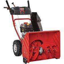 Maybe you would like to learn more about one of these? Troy Bilt 24 In 208 Cc Two Stage Gas Snow Blower With Electric Start Self Propelled Storm 2410 The Home Depot