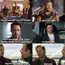 Guardians of the galaxy is the funniest movie in the mcu. Who Are You Funny Marvel Memes Marvel Jokes Marvel Superheroes