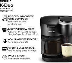 When you want a full pot of coffee, you can use ground coffee and select sizes ranging anywhere from 6 to 12 cups. Best Duo Coffee Maker 2021 Dual Machine Reviews Cafeish