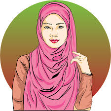 Suatu pagi aku kaget ketika seseorang membangunkanku dengan membawa segelas teh hangat, bangun…. Hijab Muslim Women Design Free Vector Graphics Free Image From Needpix Com