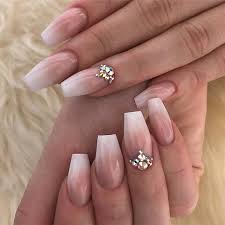 Choosing a flower pattern for your spring wedding nails is a traditional and very feminine idea, what can be more beautiful than a sakura branch painted on your nails? 43 Pretty Wedding Nail Ideas For Brides To Be Stayglam