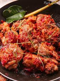 Indonesian Spicy Chicken Or Ayam Rica Rica Is Savory And Spicy Chicken Dishes From North Sulawesi Hearty Satisfyin Spicy Recipes Asian Recipes Chicken Recipes