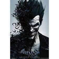 Arkham Origins Portrait Poster And Poster Mount Bundle Walmart Com In 2021 Joker Arkham Batman Poster Joker Poster