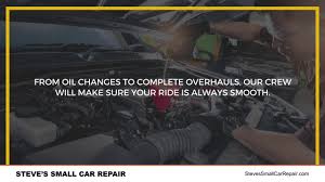 We are not associated with steve's quality tv that has a bbb rating of f. Steve S Small Car Repair Orangevale California 95662 Youtube