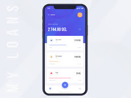 My Loans Loan Account Android App Design Finance Bank