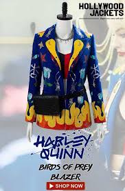Harley Quinn Birds Of Prey Sequin Jacket Pin On Harley Quinn Shop