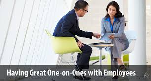 Having Great One On Ones With Employees Business Meeting Career Coach Communications Degree