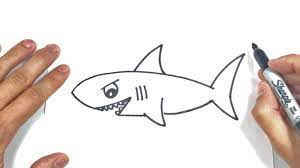 Dibujos para colorear, juegos gratuitos, dibujo para niños, videos y tutoriales, lecturas infantiles, manualidades para niños, noticias del. Como Dibujar Un Tiburon Paso A Paso Y Facil Youtube
