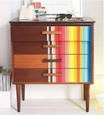 Pin By Elif Sisli Cengiz On Chest Of Drawers Striped Furniture Painted Furniture Diy Furniture Projects