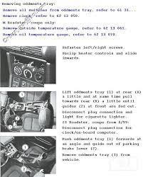 Z3 Removing Center Console Pt1 Center Console Console Bimmerfest