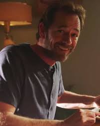 Luke and Alyson Hannigan back in 2004 when they did “When Harry Met Sally”  Broadway in London ❤️ #lukeperry #alysonhannigan #whenharrymetsally  #broadway #london