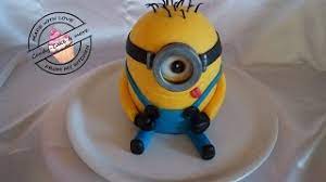 Bababa babanana bababa babanana cute minions in a cake hope you like it thank you for watching ❤️ for baking tutorial. Minion Cake I Tutorial I Motivtorte Youtube