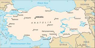 Map of turkey, satellite view. Travelblog Map Of Turkey