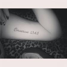 April 16, 2009 at 8:36 pm. Corinthians 13 4 8 Writing Tattoos Word Tattoos Tattoo Fonts