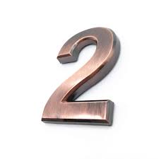 100 piece reflective mailbox number stickers, self adhesive reflective capital letter sticker 4 Inch Mailbox Numbers 2 Bronze House Numbers Stickers Door Numbers For Apartment Bronze Silver By Hopewan 2 Buy Online In Antigua And Barbuda At Antigua Desertcart Com Productid 166299276