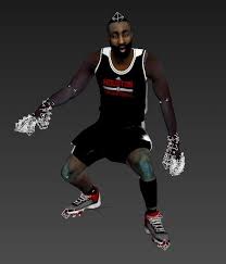 James Harden By Subzero 3d Model Of James Harden Basketball Player Textures 1024x1024 And 512x512 You Can Buy This 3d M Model 3d Model Character 3d Model