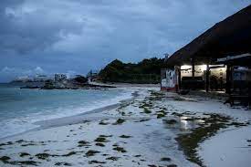 O período oficial da temporada de furacões no caribe é de 1 de junho a 30 de novembro de cada ano. Furacao Delta Toca O Solo Na Costa Sudeste Do Mexico Mundo G1