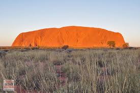 Artworks of the red center desert are. Driving From Alice Springs To Ayers Rock
