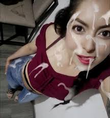 Sexy sexy latina has fantasies of being cum coated - Cum Face GeneratorCum  Face Generator