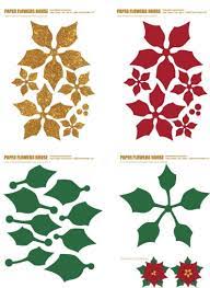 instant download svg pdf template diy paper flowers etsy ペーパーフラワー diy ペーパーフラワー クリスマス ハンドメイド