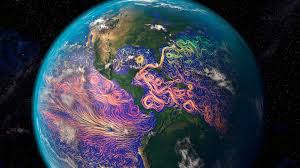 Carte Des Courants Marins Au Large De L Amerique Realisee A Partir D Images Satellites Science Photos Creative Graphics Ocean