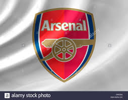 Welcome to the official facebook page of arsenal football club. Arsenal Fc Symbol Logo Flagge Stockfotografie Alamy