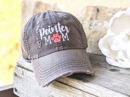Pointer Mom Hat English Pointer Hat German Shorthaired Etsy Mom Hats Poodle Mom Yorkie Moms