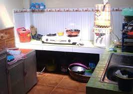 Pemilihan keramik meja dapur sebaiknya juga disesuaikan dengan pembangunan kitchen. Ukuran Meja Dapur Yang Ideal Dan Cara Pembuatan Meja Dapur Cor
