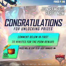 Free fire 5000 ff token hack. Survivors Congratulation On Achieving Garena Free Fire Facebook