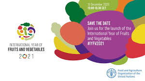 Official Launch Of The International Year Of Fruits And Vegetables 2021 Ahgingos