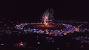 Burning Man Aerial View Night