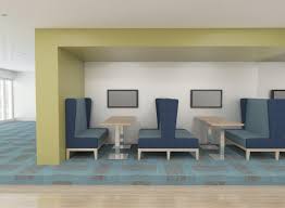 High back banquette seating with panelled and button back. Symphony Two Seat High Back Banquette Back To Back Architonic