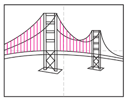 4 easy steps to draw antlers & floral laurel wreaths. How To Draw The Golden Gate Bridge Art Projects For Kids
