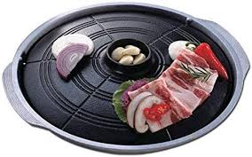 May 27, 2012 · the fresh meat is grilled without seasoning or marinating. Amazon Com Gamasot Korean Traditional Black Caldron Lid Type Bbq Samgyupsal Table Grill Pan Kitchen Di Korean Bbq Grill Table Top Bbq Indoor Barbecue Grill