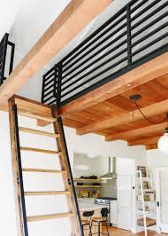 My existing trapdoor was in my landing, poorly located over the stairs and bannister, and very close to my bathroom door, as well as being. The New Modern Railing For Our Sleeping Loft Loft Railing Sleeping Loft Modern Railing