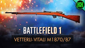 Modified vetterlis were also used by the italian army. Battlefield 1 Dlc Vetterli Vitali M1870 87 Review Weapon Guide Bf1 Weapons Bf1 Ps4 Gameplay Youtube