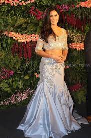 Katrina Kaif At Virat Kohli-anushka Sharma Wedding Reception Heres Another Manish Malhotra Indian Bridal Fashion Indian Fashion Dresses Katrina Kaif Dresses