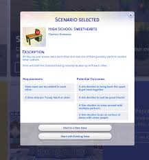Make sure script mods and custom content are checked in game options in the sims 4 game, or this mod will now show up and cannot be used! Modders Are Already Creating Custom Scenarios For The Sims 4