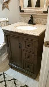 Home Decorators Collection Naples 24 In W Bath Vanity Cabinet Only In Distressed Grey With Small Bathroom Vanities Small Bathroom Makeover Bathrooms Remodel