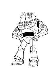 Buzz Lightyear Para Colorear