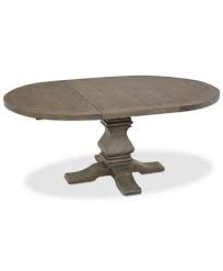 Furniture Tristan Round Expandable Dining Table Created For Macy S Reviews Furniture Macy S Expandable Dining Table Dining Table Round Dining Room Table