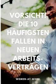 Vorsicht Die 10 Haufigsten Fallen In Neuen Arbeitsvertragen Finance Jobs Finance Job