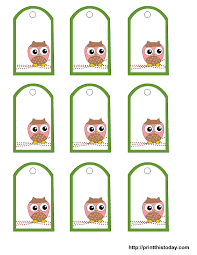 These gift tags are blank and have no color so you can print them onto colored/patterned paper. Free Owl Baby Shower Favor Tags Templates Print This Today Owl Baby Shower Favors Owl Baby Shower Theme Baby Shower Favor Tags