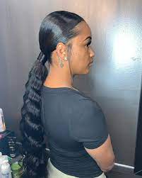 Gorgeous Low Ponytail Pretty Ponytails Hair Ponytail Styles Weave Hairstyles