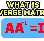 What is inverse matrix and how does it work?