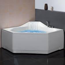 Ariel 5 Ft Whirlpool Tub In White Am168jdtsz The Home Depot Whirlpool Tub Jetted Bath Tubs Modern Bathtub
